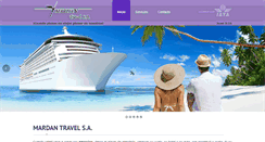 Desktop Screenshot of mardantravel.com