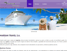 Tablet Screenshot of mardantravel.com